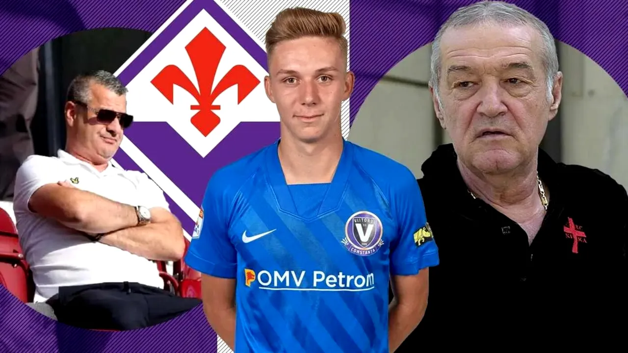 Azi e ziua decisivă pentru transferul lui Louis Munteanu! Gigi Becali, Dan Șucu și Nelu Varga s-au luptat pentru semnătura atacantului de la Fiorentina, iar unul dintre ei e convins: „Am făcut cea mai bună ofertă!”. EXCLUSIV