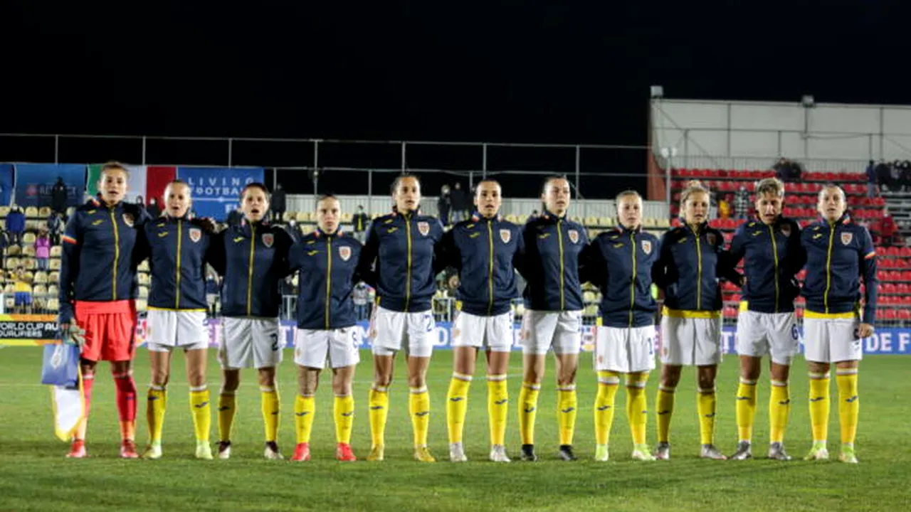 Italia a spulberat România selecționerului Cristian Dulca la fotbal feminin: 5-0! Cel mai mare scor al serii de marți l-a înregistrat Anglia, 20-0 cu Letonia