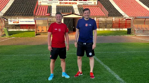 OFICIAL | Flavius Stoican este noul antrenor al CSM Reșița. Cristian Bobar, cuvinte mari despre ”principalul” cu care a mai colaborat în Valea Domanului și la Dinamo