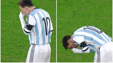 Atitudine jignitoare față de români a francezilor, după ce Messi a vomitat la începutul partidei de pe Național Arena: "Poate i s-a făcut greață de ei"
