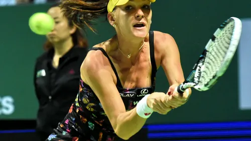 Iubește lovitura de dreapta, dar închide pentru a doua oară toate discuțiile în tenis cu reverul. Radwanska are „lovitura anului” în circuitul WTA