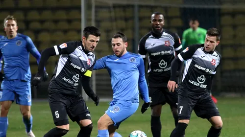 Academica Clinceni – FC Hermannstadt 0-0. Liviu Ciobotariu, doar un egal la debutul pe banca sibienilor