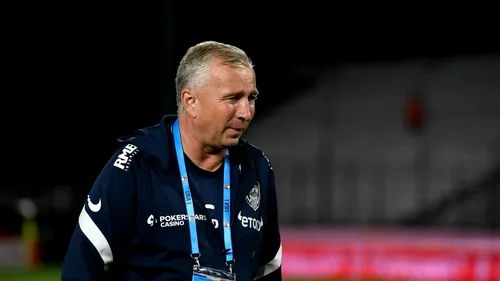 Dan Petrescu invocă norocul după victoria cu CFR Cluj: „S-au întâmplat toate anul ăsta”