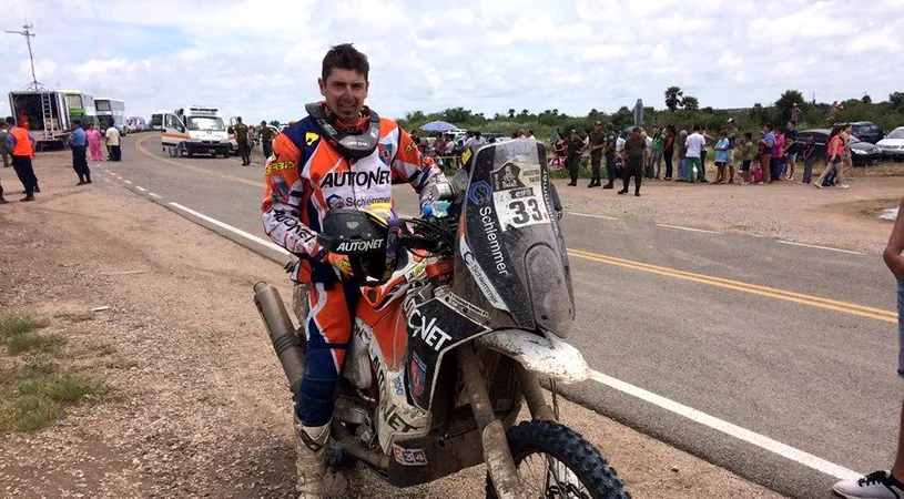 Un român la Raliul Dakar. Mani Gyenes e pe locul 20 în clasamentul general înaintea etapei a treia: 