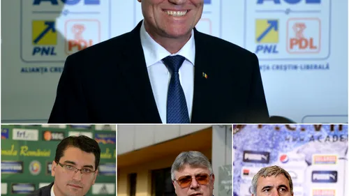 Iohannis președinte: ce efecte resimte sportul? Popescu și Becali nu vor fi grațiați: 