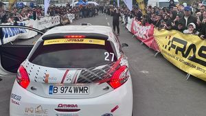Super Rally Show, pe circuitul stradal din Mangalia! Claudiu Motoc, din nou pe locul unu la clasa sa!