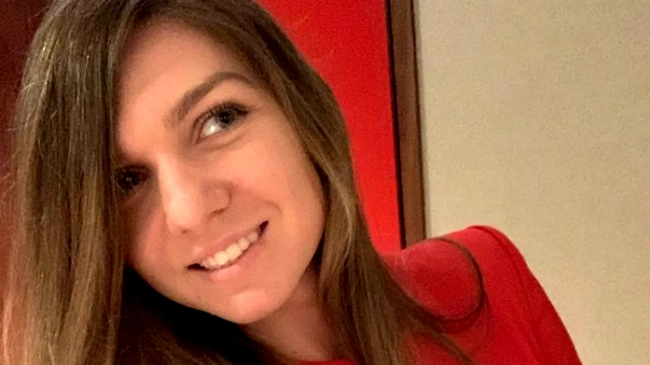 IMAGINEA ZILEI | Simona Halep a fost vedeta petrecerii jucătoarelor după ce a învins-o pe Bouchard la Dubai