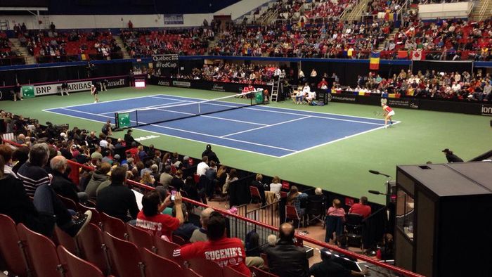 Fed Cup | Dulgheru și echipa României au ironizat gestul lui Bouchard de la tragerea la sorți | VIDEO 