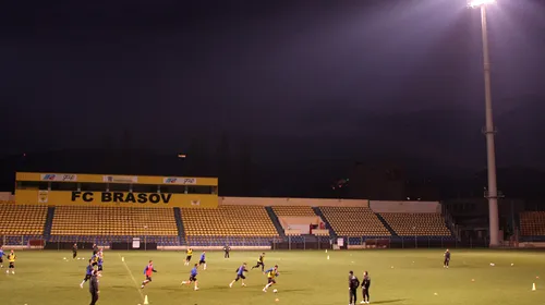 „Stegarii” se pregătesc pentru primul meci în nocturnă la Brașov