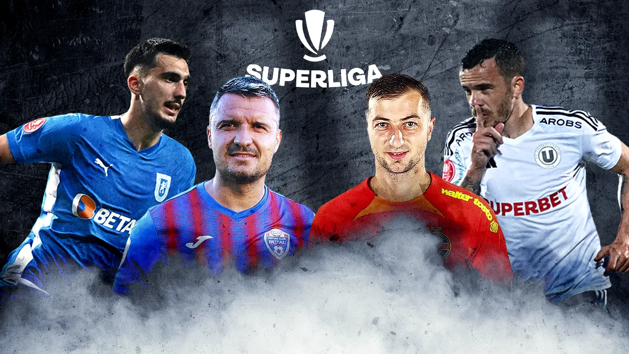 Fiecare echipă din Superliga cu coșmarul ei! Lista marcatorilor persona non grata: Dan Nistor e „nașul” lui Gigi Becali, Andrei Ivan se distrează cu Dinamo și CFR Cluj, Gică Hagi tocmai a eliberat „monstrul”! EXCLUSIV