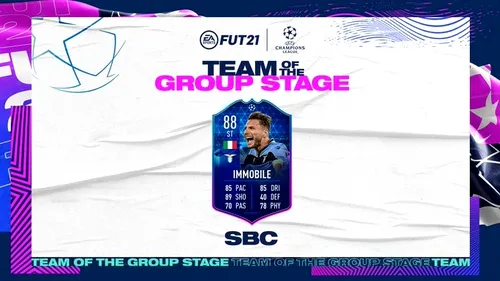 Cum puteți completa cardul SBC al atacantului Ciro Immobile în FIFA 21. Jucătorul are un preț scăzut și beneficiază de super atribute ofensive