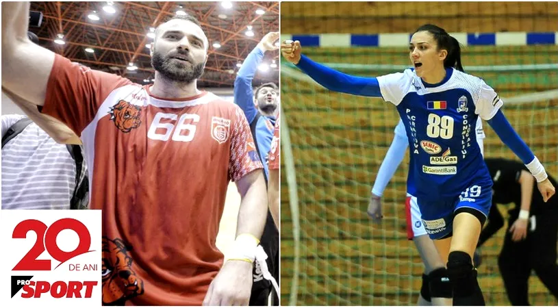 S-a votat echipa campionatului, feminin și masculin! Cristina Zamfir și Marius Mocanu, jucătorii cu cele mai bune punctaje în Liga Națională, după opțiunile exprimate de specialiști, jurnaliști și fani dedicați handbalului | PROSPORT 20
