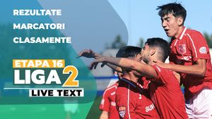 Etapa 16 Liga 2 | Steaua pierde lângă Bacău după o primă repriză dezastruoasă. CS Gloria Bistrița a obținut scorul rundei. 22 de goluri marcate în șase partide