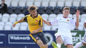 Vlad Dragomir continuă să strălucească în tricoul lui Arsenal! Puștiul român a înscris din nou, în meciul cu Basel din Youth League
