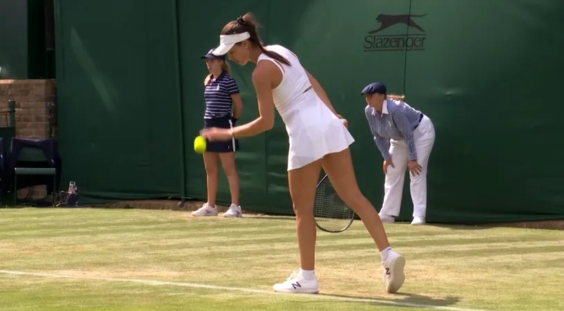 Sorana Cîrstea șochează din nou la Wimbledon! Și-a tatuat o cruce, pentru a-și destabiliza adversarele | FOTO