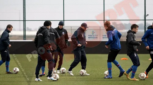 RIVALITATEA a fost UITATĂ‚ înainte de meciul cu Twente!** Steaua se antrenează pe terenul unui dinamovist: „M-a sunat Ilie! Le doresc să se califice!”