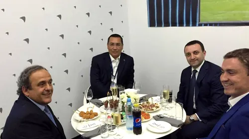 Ponta: „I-am mulțumit lui Platini pentru sprijinul acordat în organizarea Campionatului European 2020”