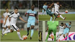 Astra - West Ham 2-1. Budescu, dublă de senzație în trei minute! Giurgiuvenii merg în play-off-ul Europa League, după 4-3 la general