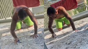 Fostul fundaș al lui Gigi Becali a trecut la munca de jos după ce a rămas șomer! Niciun fotbalist de la FCSB n-a mai fost surprins așa | FOTO