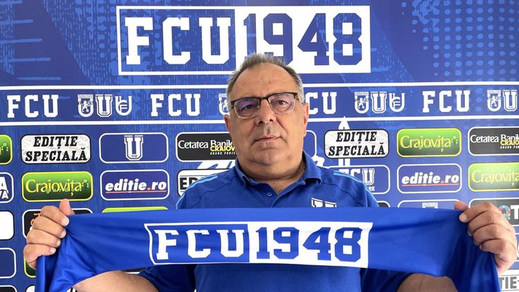 Fane Stoica este noul antrenor al lui FCU Craiova. Care o să fie staff-ul fostului selecționer al Moldovei