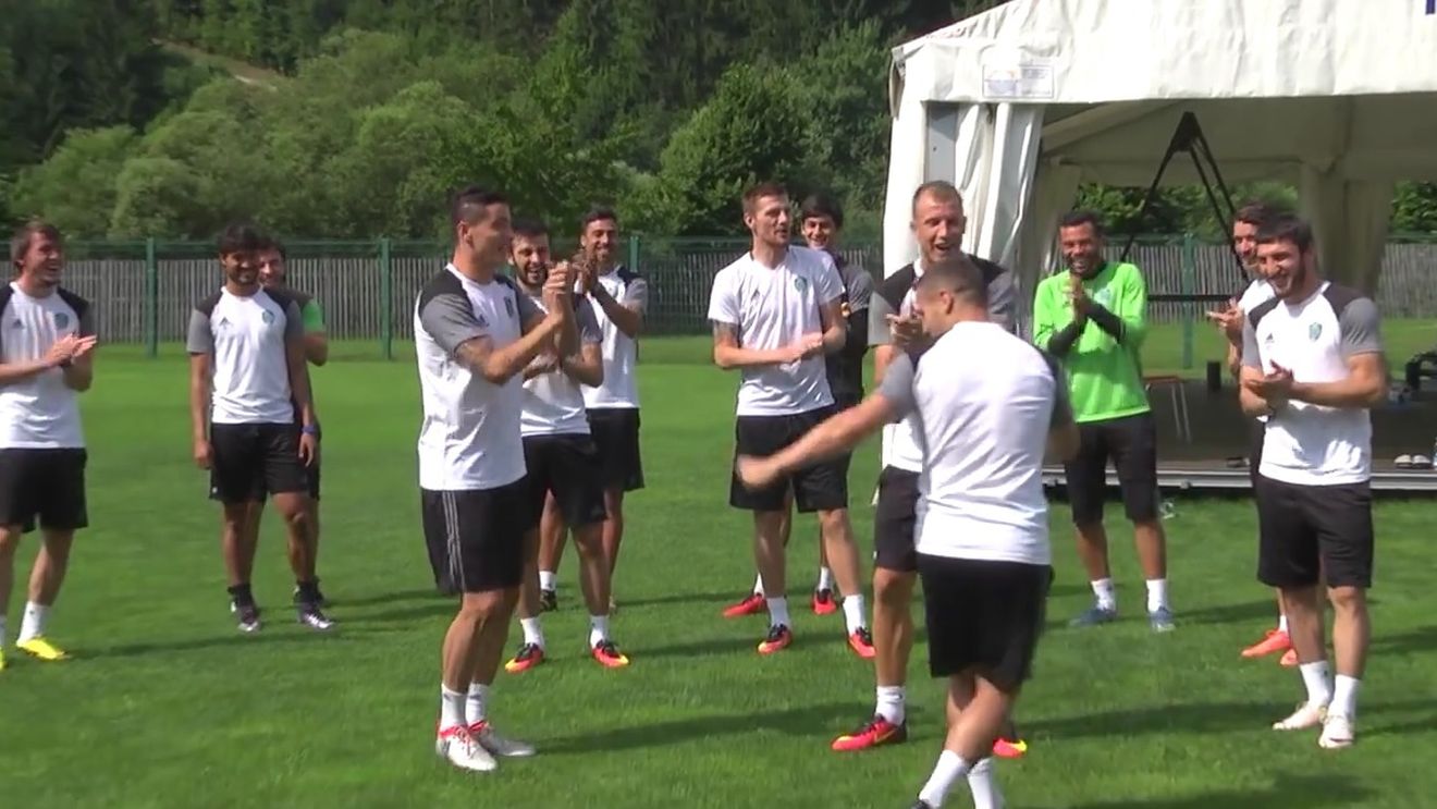 Torje nu va uita niciodată primul antrenament la Terek Groznîi. VIDEO | Românul si-a primit "botezul"