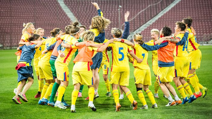 Naționala feminină de fotbal, încă un pas spre câștigarea trofeului Gold City, după 2-2 cu Polonia 