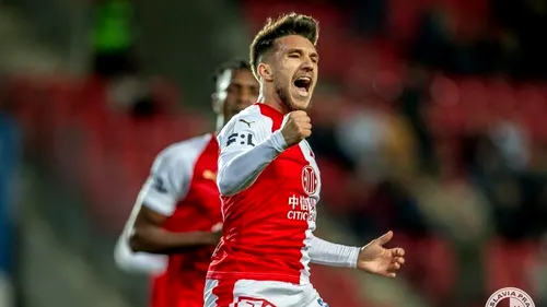 Prima reacție a lui Alex Băluță după plecarea de la Slavia Praga! 