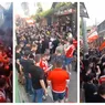VIDEO | Atmosferă unică înainte de ”U” Cluj – Dinamo. Fanii celor două echipe au cântat împreună, la terasele din Cluj Napoca
