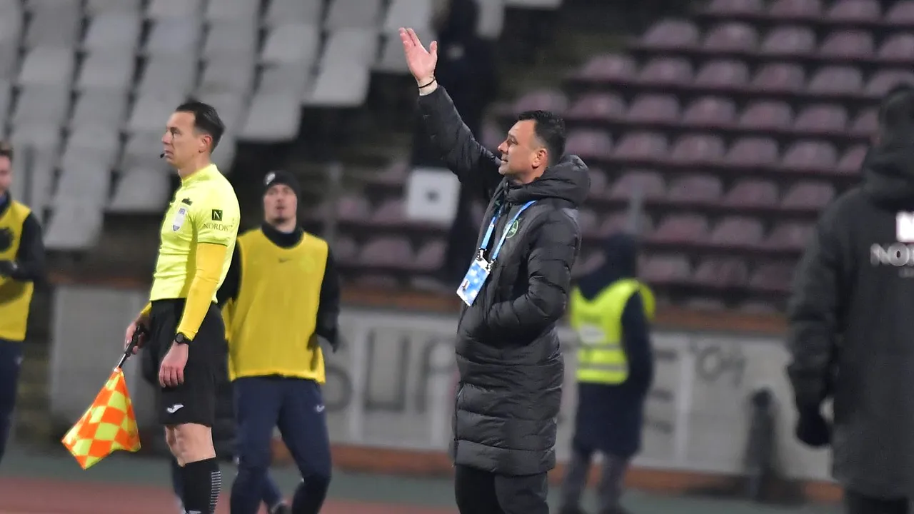 Toni Petrea, supărat după victoria cu Dinamo: „Trebuia să-i obosim!” De ce l-a schimbat pe Florin Tănase
