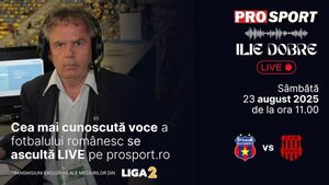 Ilie Dobre comentează LIVE pe ProSport.ro meciul Steaua București - A.C.S.M. Reșița, sâmbătă, 23 august 2025, de la ora 11.00