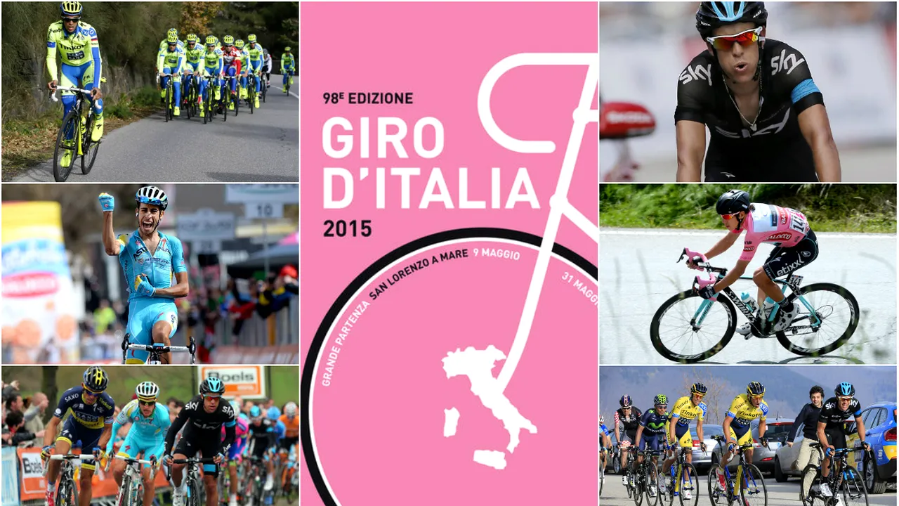 GIRO 2015 | El Pistolero, către al doilea Giro din carieră? Cine sunt favoriții la victorie în Turul Italiei și cine îl poate opri pe Contador din drumul spre succes