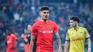 Florinel Coman l-a blocat pe Meme Stoica! Nu se aștepta la reacția asta de la jucătorul FCSB