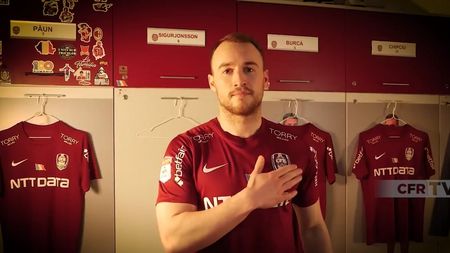 Runar Mar Sigurjonsson, prezentat ca un super star de CFR Cluj: „Pasator desăvârșit, se laudă cu goluri spectaculoase!” VIDEO