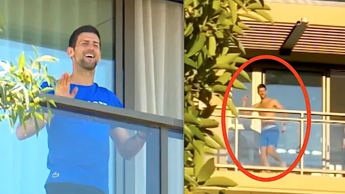 Ce n-a văzut Australia: fanii au încins hora sub balconul lui Novak Djokovic! Cum a reacționat liderul ATP |?VIDEO