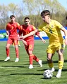România U17 va aborda preliminariile EURO cu trei jucători legitimați la formații din Liga 2. Printre ei, fundașul Ayan Anghel de la CS Dinamo