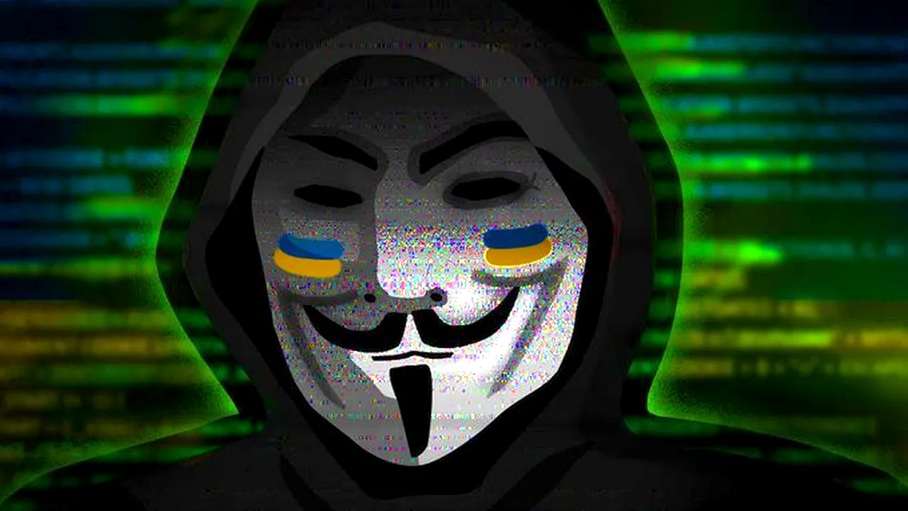 Mesajul hackerilor de la Anonymous în limba română! Decizia FRF care i-a determinat pe cei mai aprigi dușmani ai lui Vladimir Putin să trimită asta