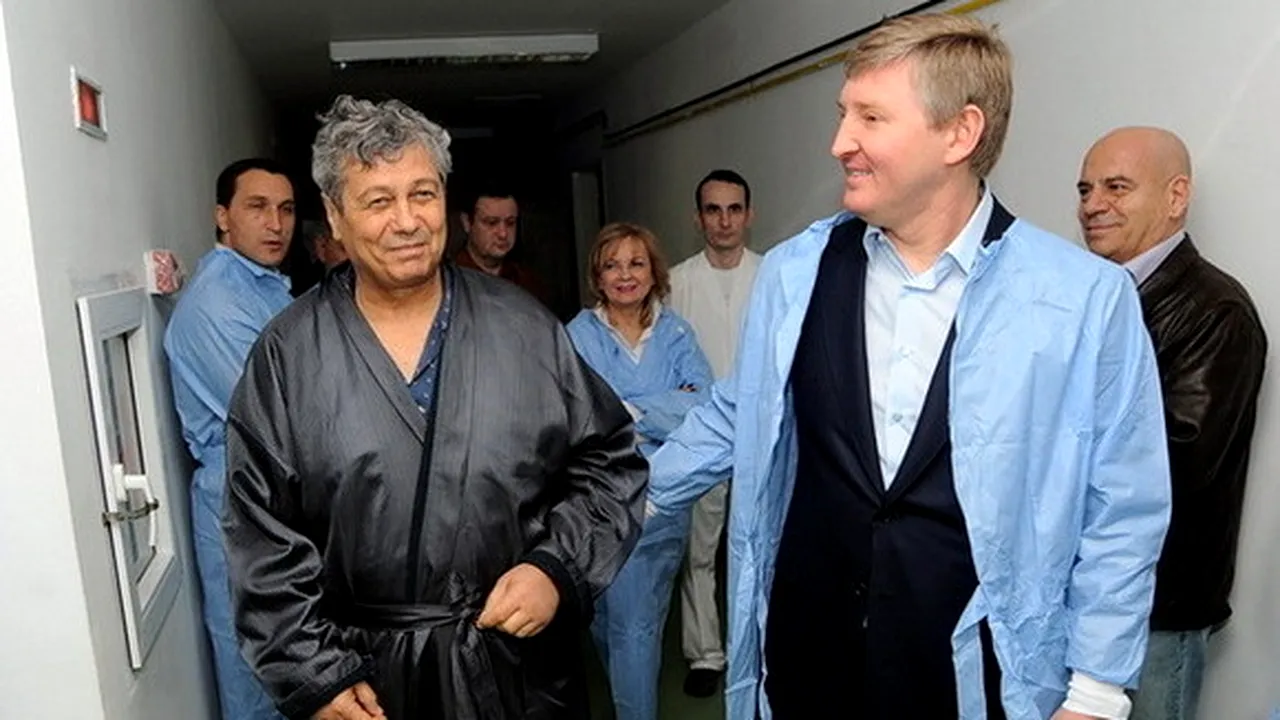 FOTO Primele imagini cu Mircea Lucescu în spital!** Vezi când poate fi externat