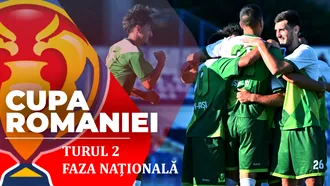 Rezultatele meciurilor din Turul 2 al Cupei României, ediția 2026-2027. Unirea Alba Iulia și ACS Mediaș au fost eliminate, Ceahlăul a fost executată, dar nu a încasat cel mai drastic eșec