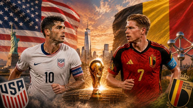 CM 2026 Live SUA – Belgia la Cupa Mondială. Donald Trump, să vină banii la băieți! Suma amețitoare pe care fiecare american o poate primi pentru calificarea în sferturile de finală