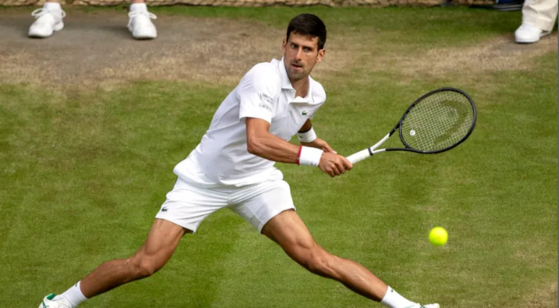 Wimbledon 2019 | Novak Djokovic a făcut instrucție cu David Goffin și este primul semifinalist pe tabloul masculin. VIDEO: Punctul anului! Fanii tenisului nu au mai văzut o asemenea 