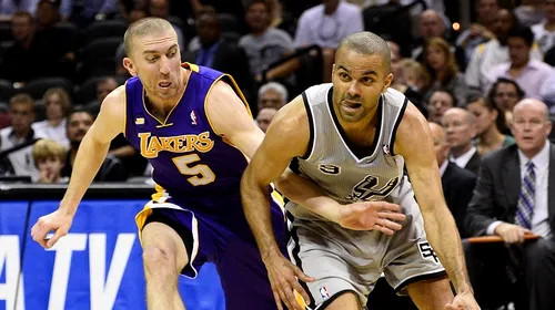 Nicio șansă! Lakers a pierdut și al doilea meci împotriva lui Spurs!