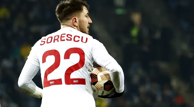 Deian Sorescu, variantă șoc de transfer pentru FCSB, Rapid sau CFR Cluj! Rakow vrea să îl dea afară pe român