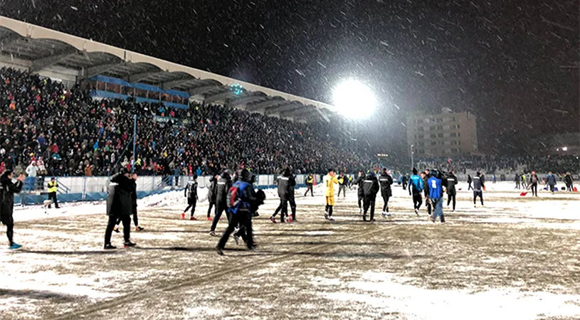 FC Hermannstadt îl acuză pe arbitrul Cătălin Popa pentru motivul care a dus la amânarea meciul cu FCSB.** 