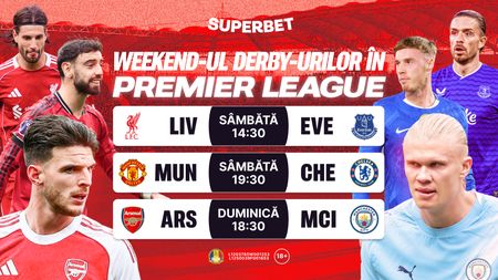 ADVERTORIAL. Rivalități și orgolii în Premier League! Super Oferta pentru derby-urile etapei