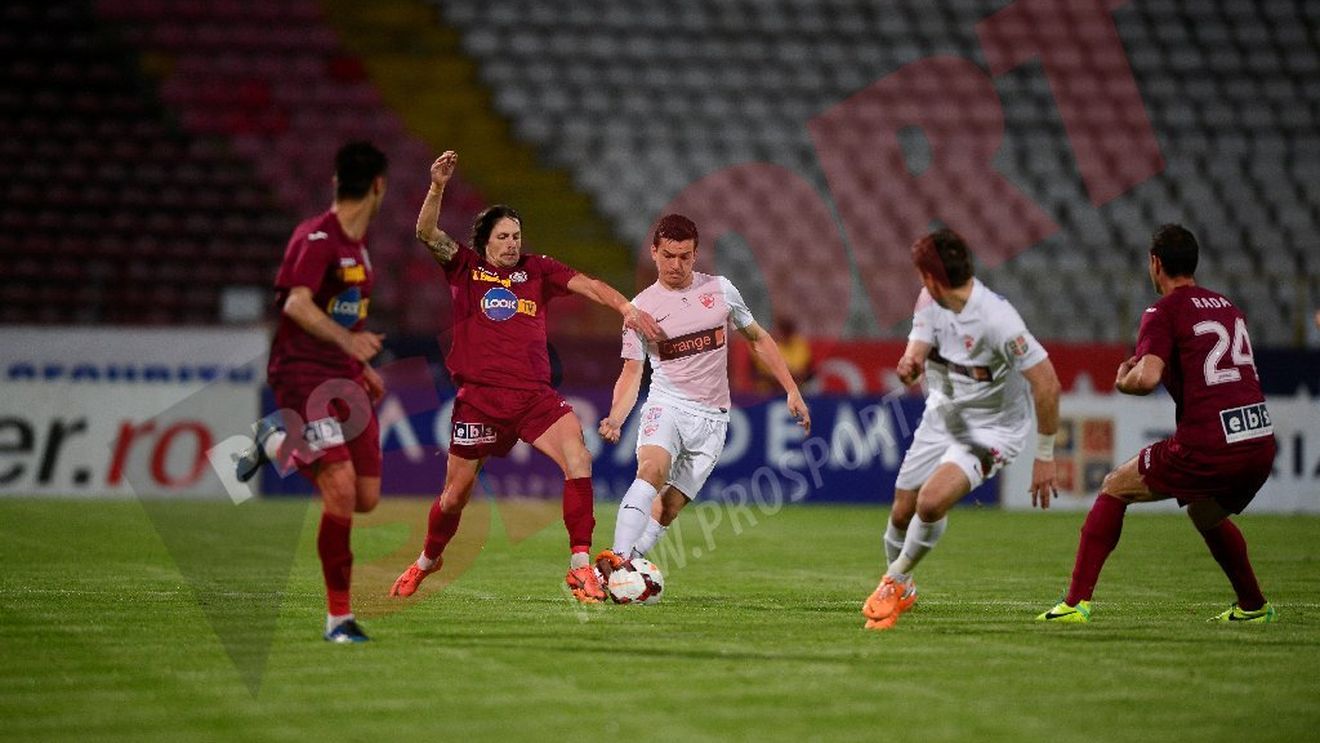CFR, șase ani fără eșec în "Ștefan cel Mare". Miriuță: "Am avut niște probleme în trecut, dar jucătorii mi-au arătat azi că sunt profesioniști"