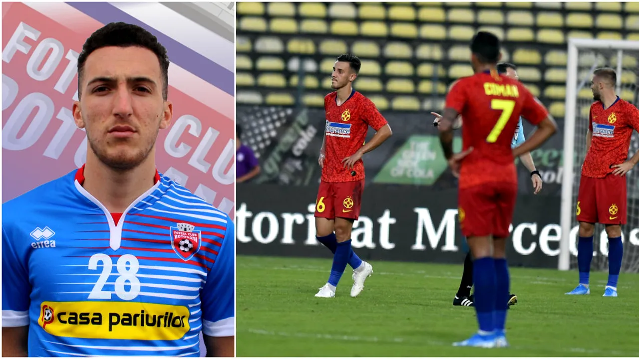 Portretul puștiului care a deschis drumul Botoșaniului în meciul cu FCSB. Debut perfect în Liga 1 pentru Răzvan Andronic: 