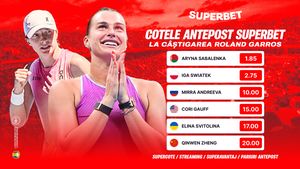 Superstarurile din WTA, gata de bătălia decisivă! Fazele finale de la Roland Garros, live pe Superbet. ADVERTORIAL