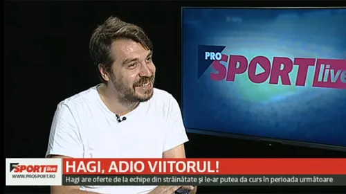 „Adio”, Viitorul! De ce a „abdicat” Hagi și ce va face din sezonul viitor.  VIDEO ProSport LIVE, 19 aprilie