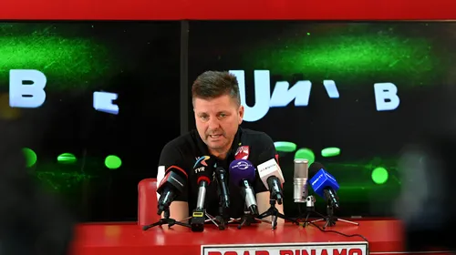 Dusan Uhrin, precaut înaintea barajului cu U Cluj! Antrenorul lui Dinamo anunță: „Acesta este obiectivul nostru!”