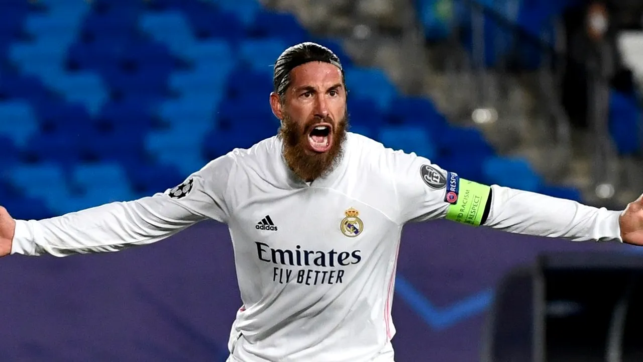 Sergio Ramos, performanță remarcabilă după golul marcat în meciul cu Inter din Liga Campionilor! Doar doi fundași au reușit să atingă această bornă la Real Madrid | VIDEO